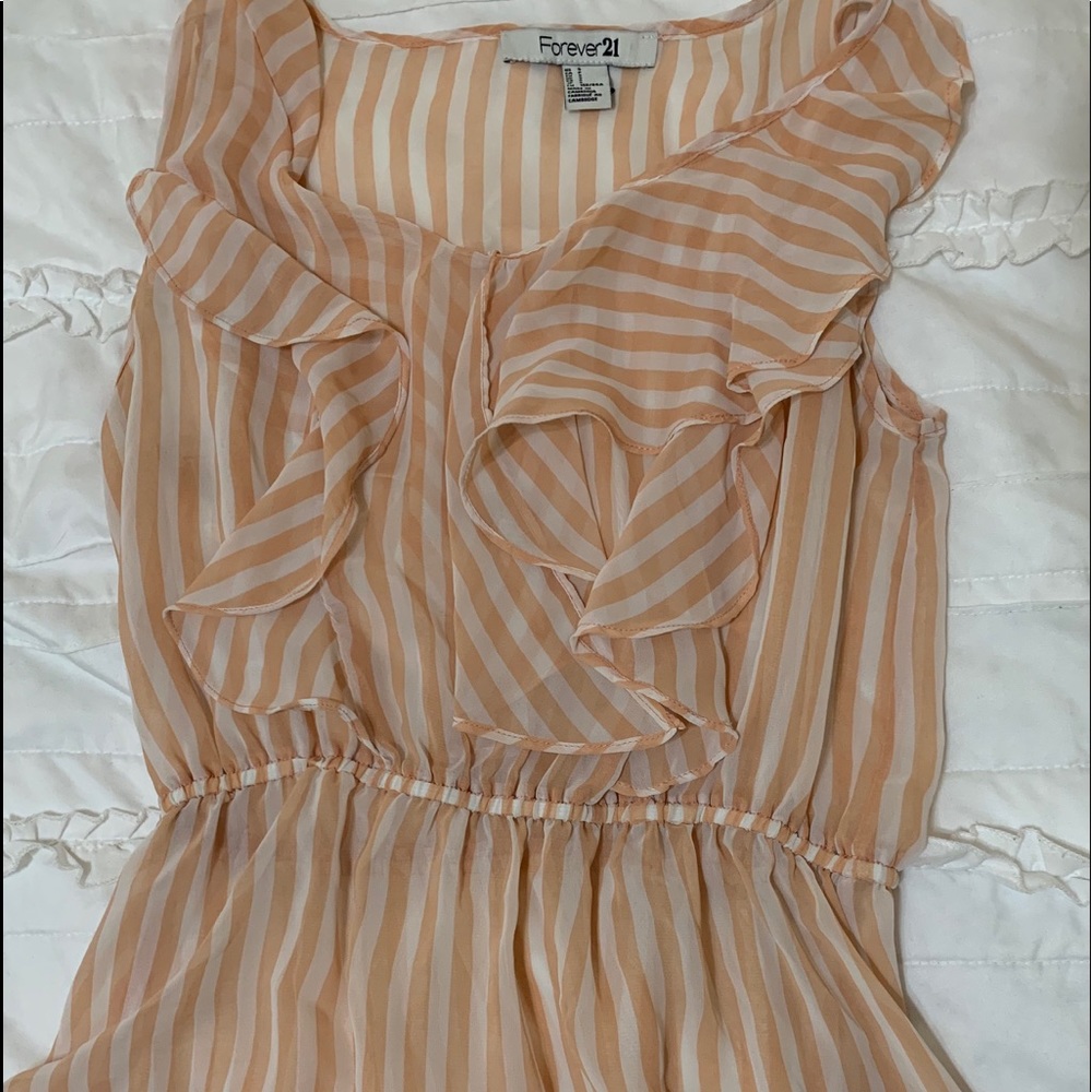 Pink Striped Dress Shirt